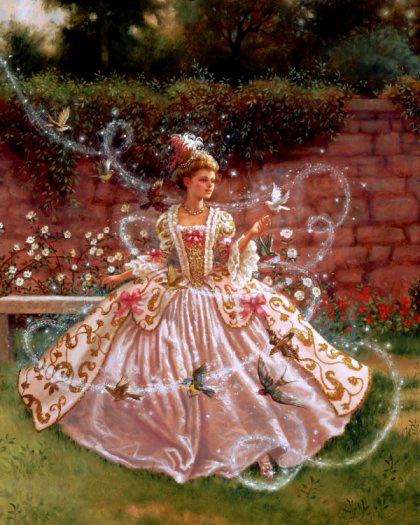 Picture from Cinderella by Ruth Sanderson