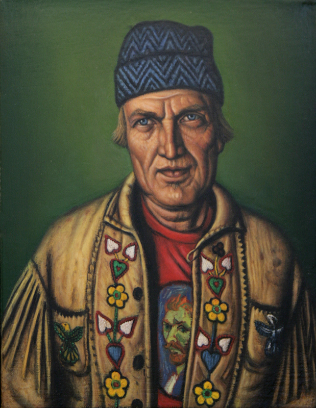 Self-Portrait with Beaded Jacket