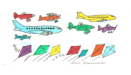 The Book of Flying High: Planes and Kites
