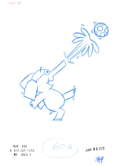 Ball Splash Sketch