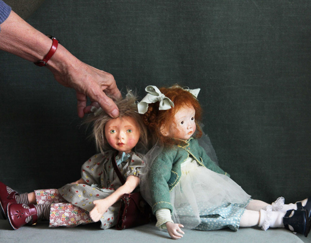 Zinnia and Marigold (Dolls by Jane Dyer)