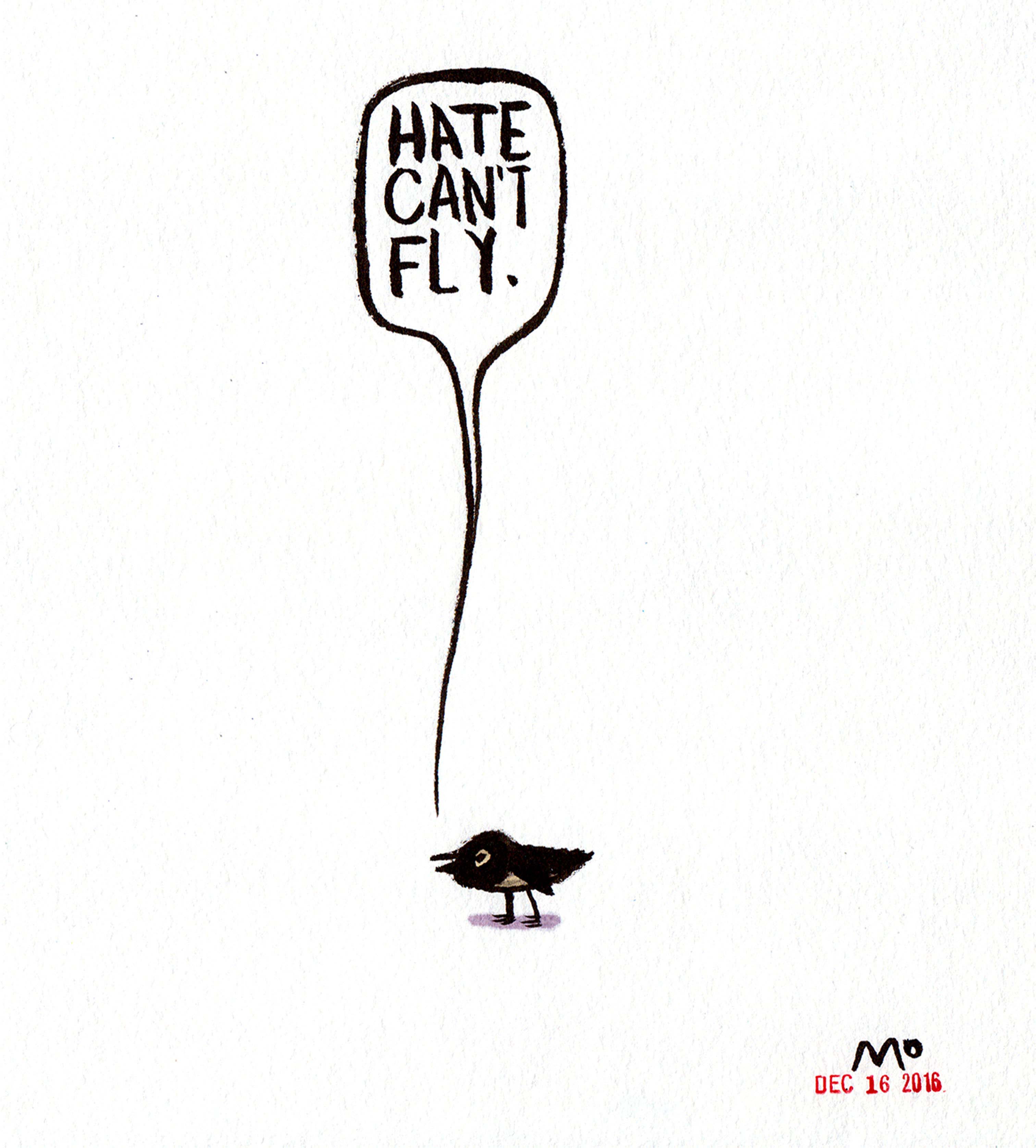 Hate Can’t Fly