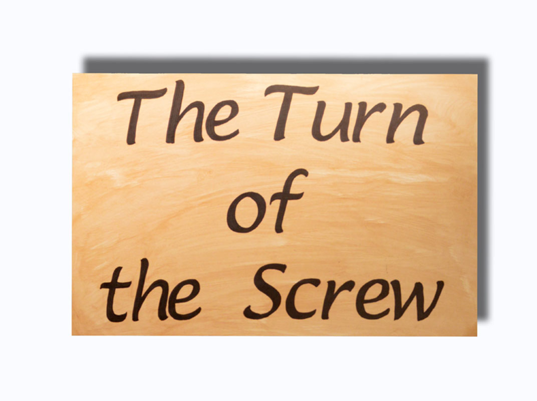 The Turn of the Screw Show Sign