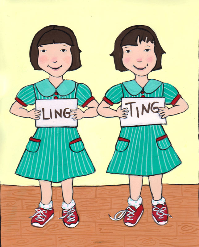 Ling and Ting Are Twins