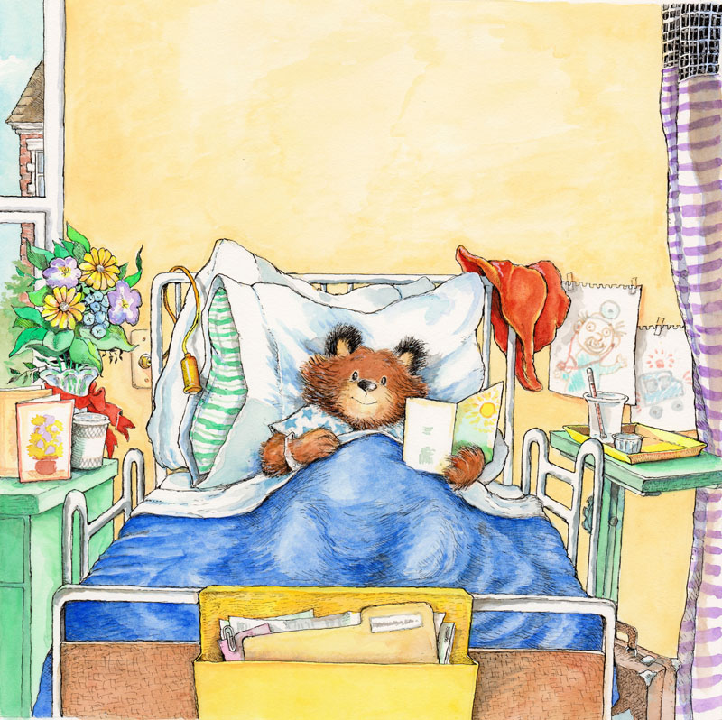 Paddington Bear Goes to the Hospital Cover