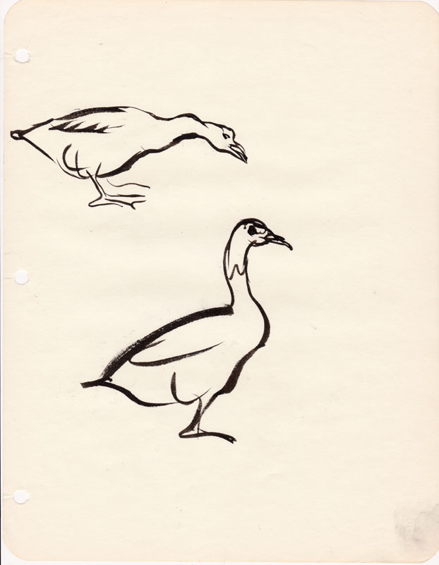 Sketchbook Goose