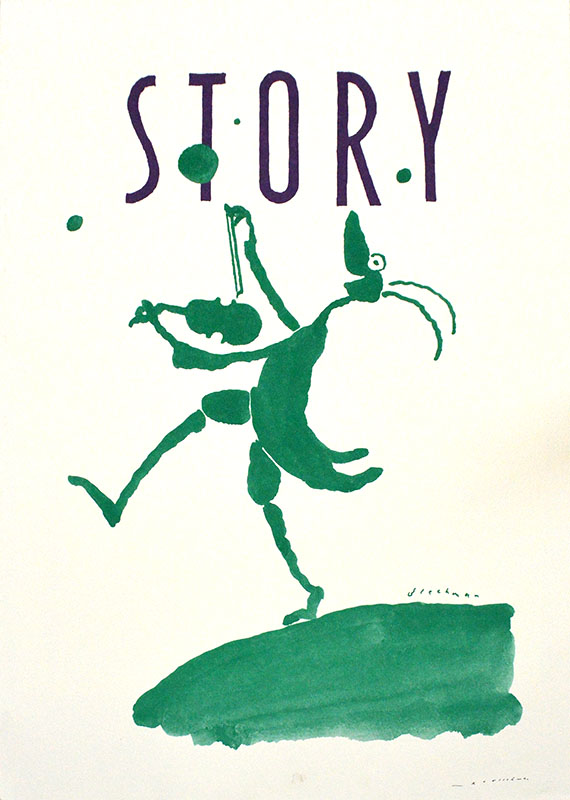 Grasshopper Story Poster