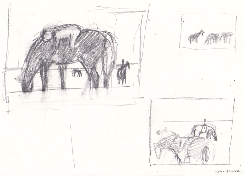 Horseback Study II
