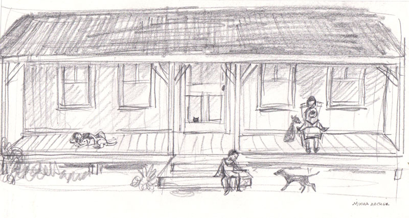 On the Porch Study