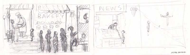Bakery and News Study