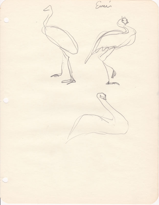 Sketchbook Emu