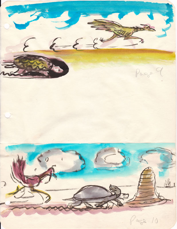 Sketchbook Turtle Racing