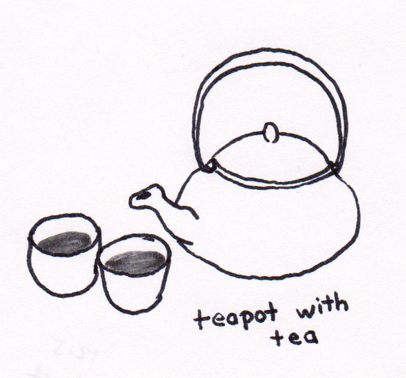 Teapot with Tea