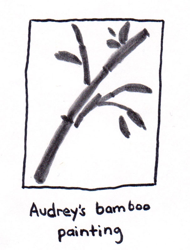 Audrey’s Bamboo Painting