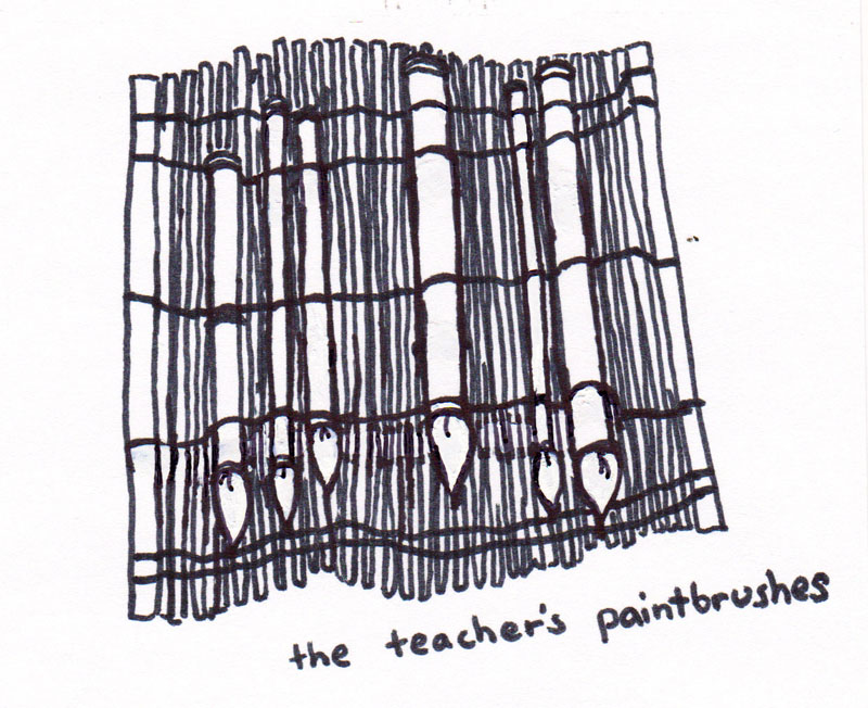 Teacher’s Paintbrushes
