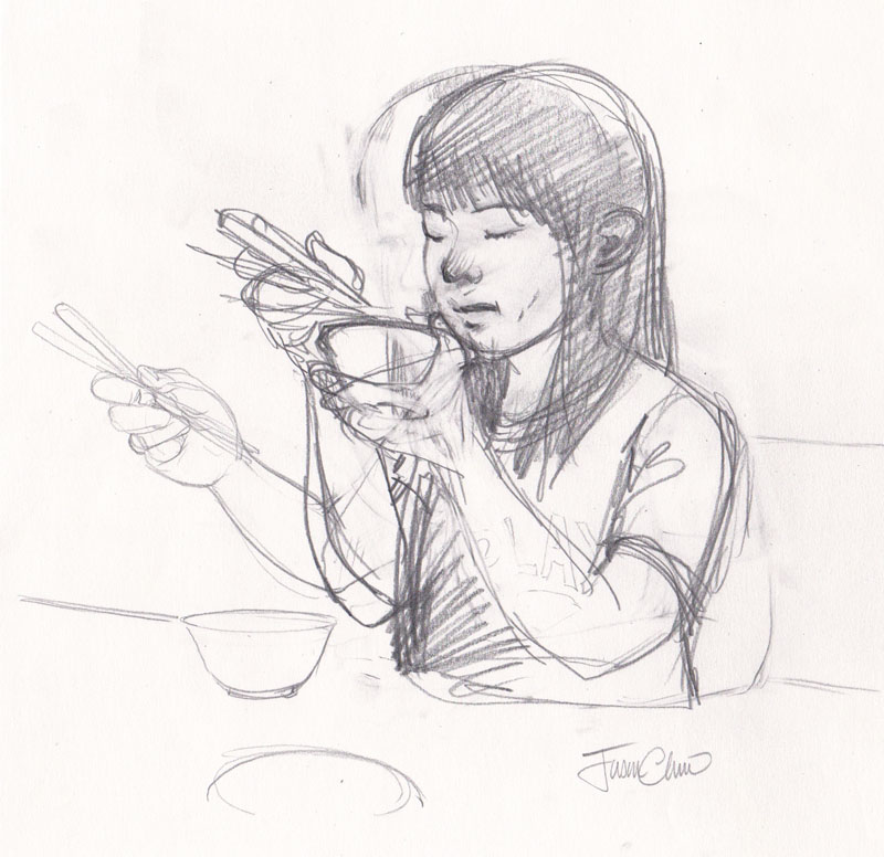 Eating with Chopsticks Study III