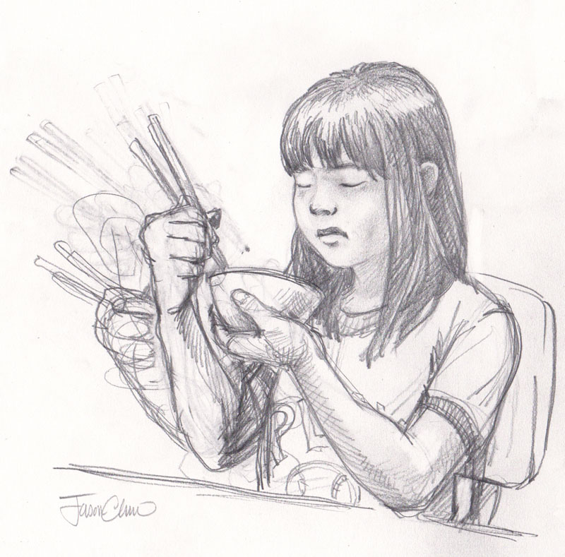 Eating with Chopsticks Study IV