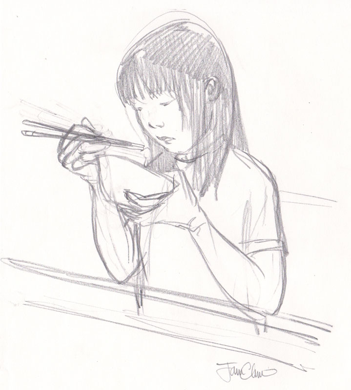 Eating with Chopsticks Study VII
