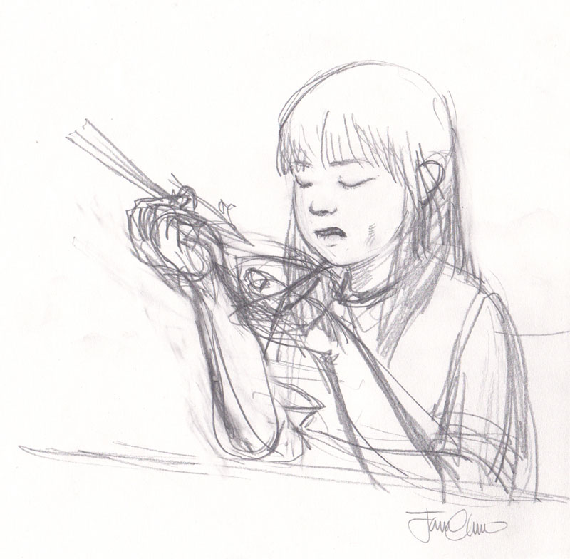 Eating with Chopsticks Study VIII